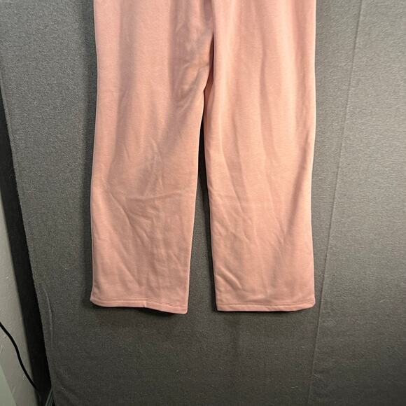 Isaac Mizrahi Live! SOHO Plushed Back Wide Leg Pants Petal Pink, Tall Small - Picture 4 of 10